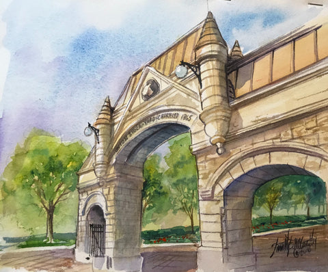 Chicago Union Stockyard Gate