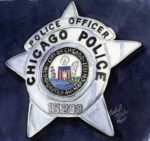 Police Badge – McCarthy Fine Arts