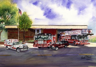 Engine 123 Towerladder 39