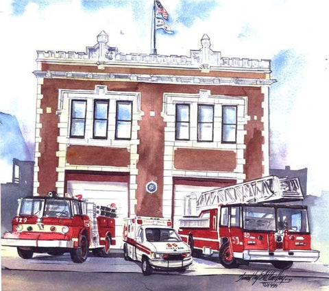 Fire & Police Pictures – McCarthy Fine Arts