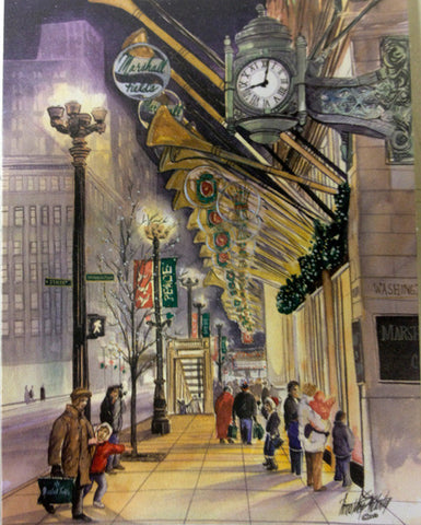 Marshall Fields Christmas Note Cards