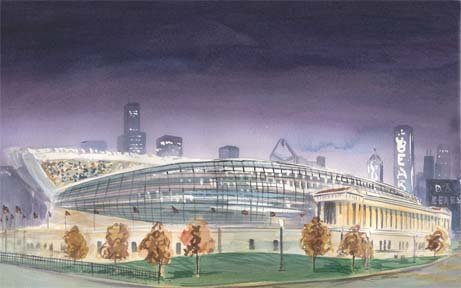 Soldier Field Skyline